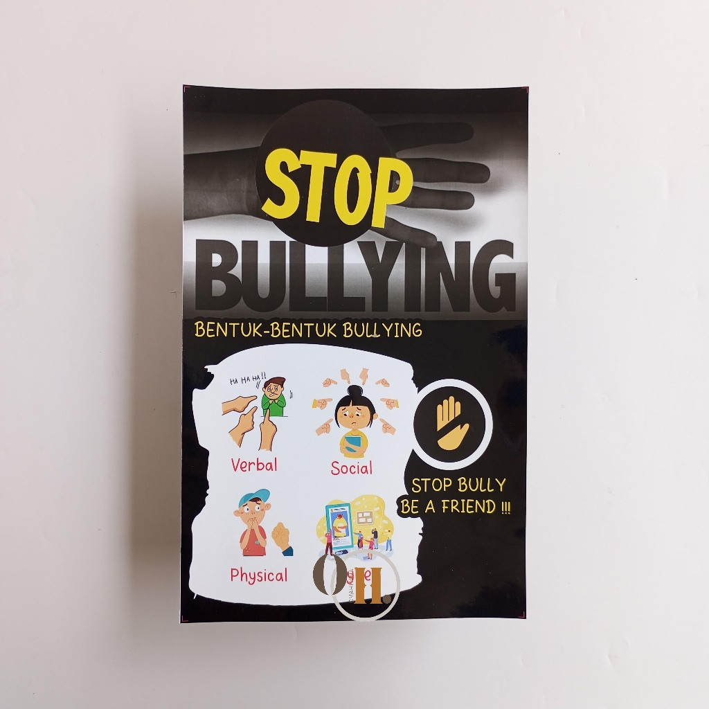 

Stiker Stop Bullying - Bentuk-Bentuk Bullying - Stop Perundungan Sekolah