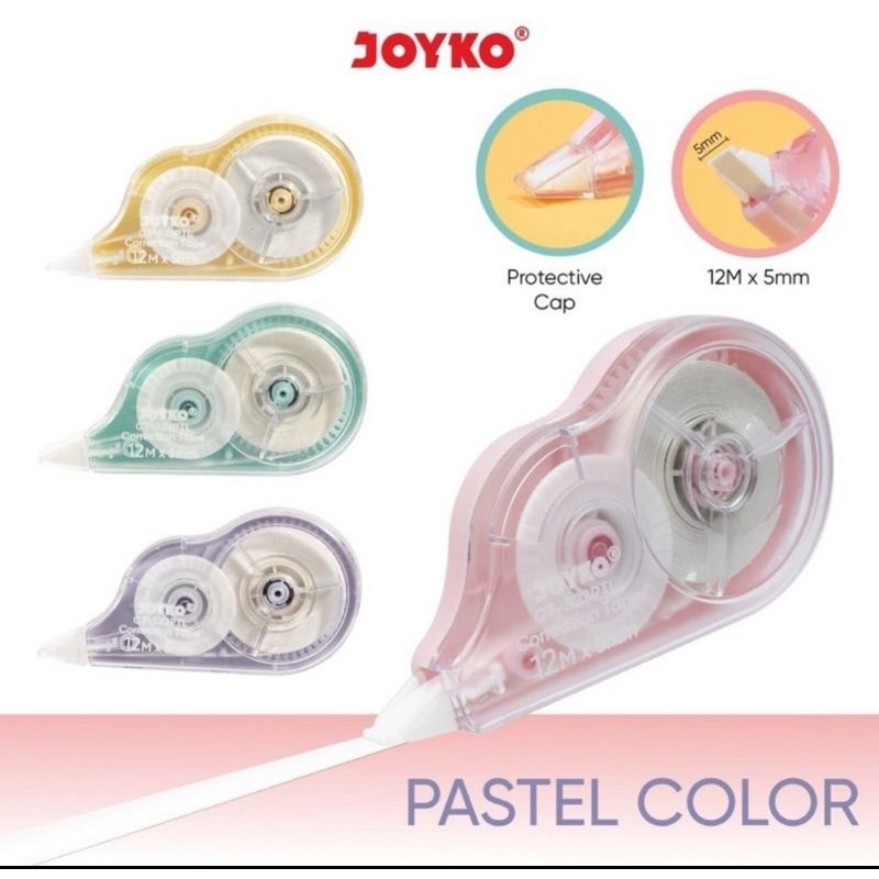 

❤️Aksesorismania❤️ Tip Ex Kertas Joyko CT522 (random warna)