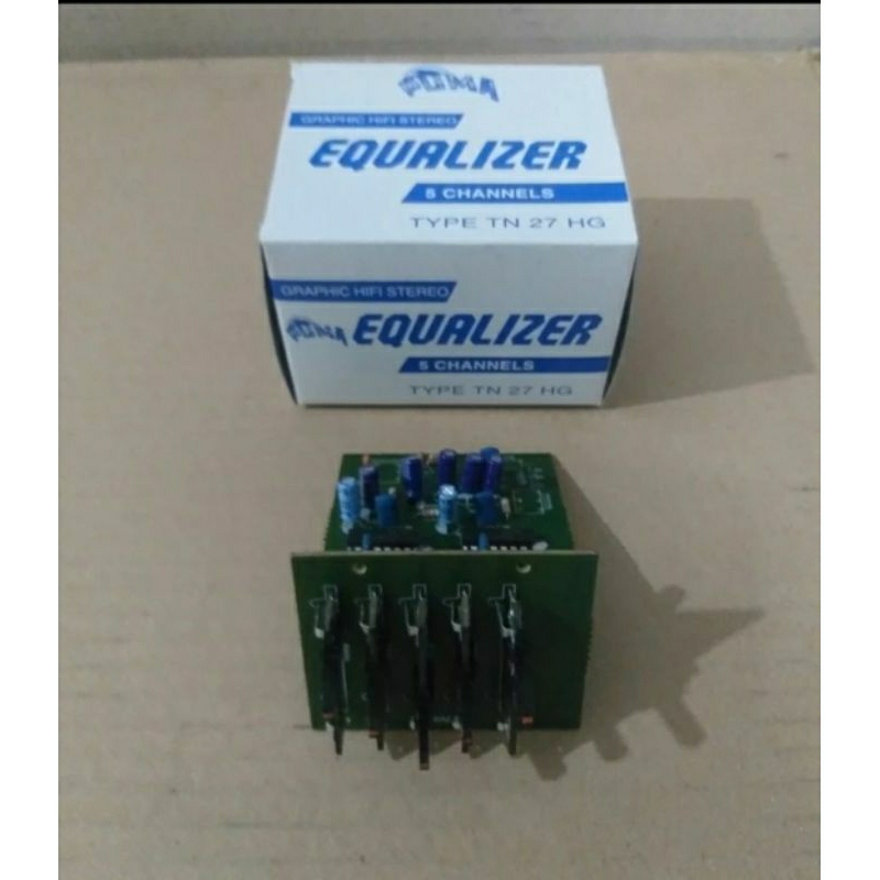 KIT EQUALIZER 5 CHANNEL STEREO EKUALISER 5 CHANEL TN 27 PUMA PRODUCT