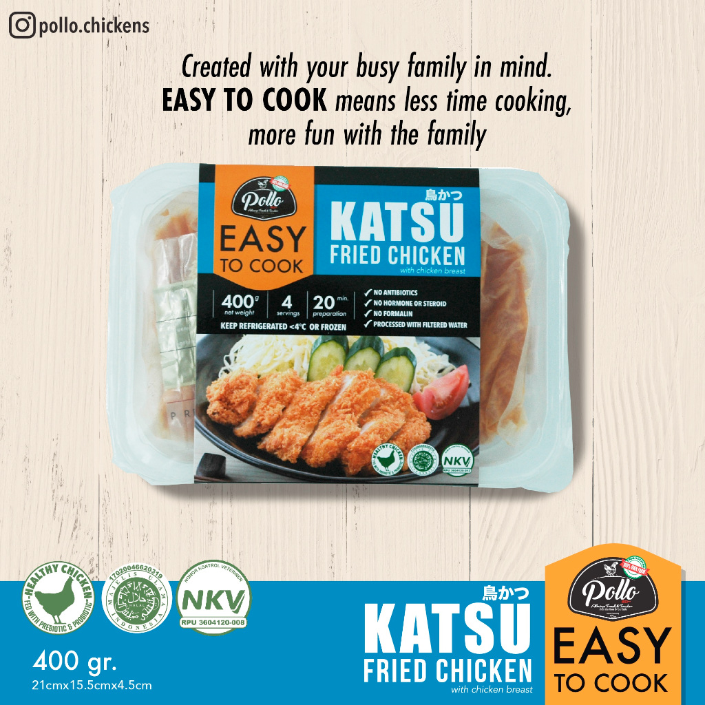 

Pollo Easy To Cook Katsu 400 gr