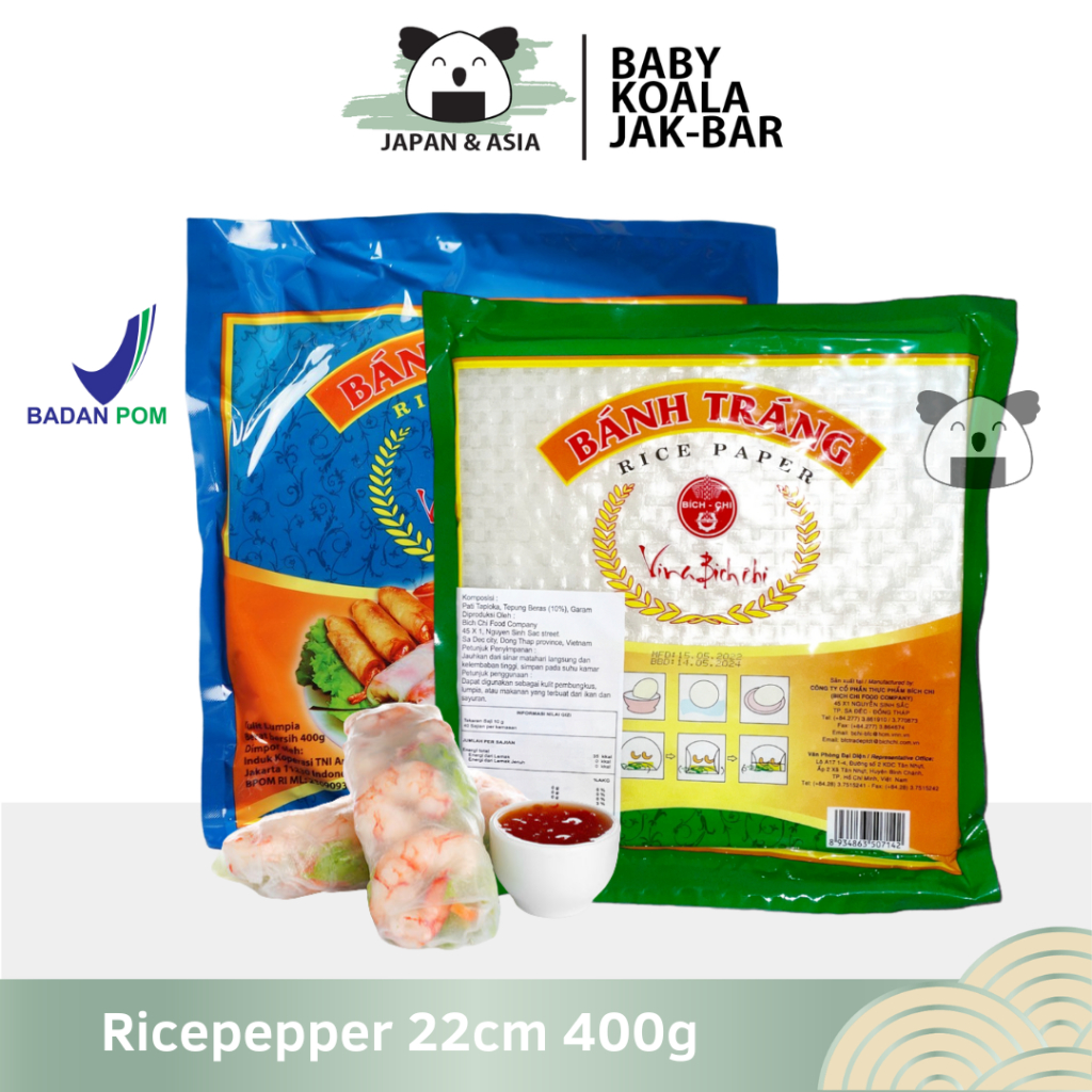 

BANH TRANG Vietnam Rice Paper 400 g I Vietnam Spring Roll--