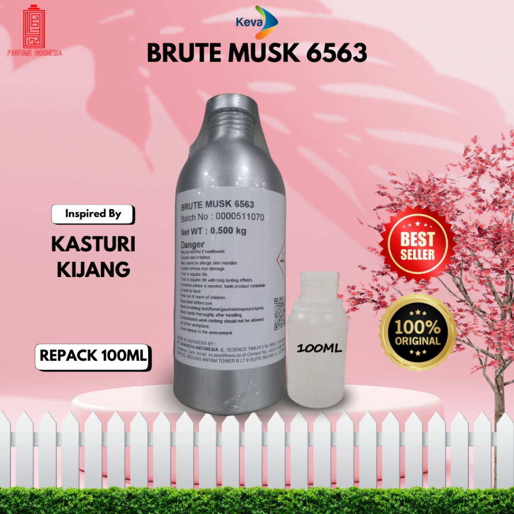 bibit parfum murni BRUTE MUSK / KASTURI KIJANG KEVA 100ML
