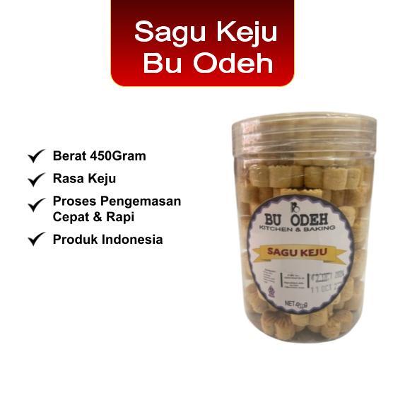 

Sagu Keju Bu Odeh 450gr / Kue Kering Enak Rasa Keu