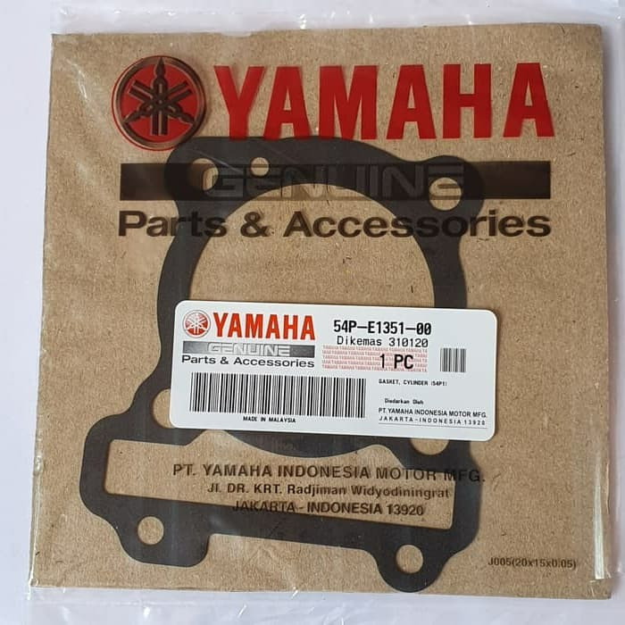 54P-E1351-00 Perpak Blok Bawah Yamaha Mio J, Mio GT, Mio Soul GT115,  Fino 115, XRide 115 YGP ORI