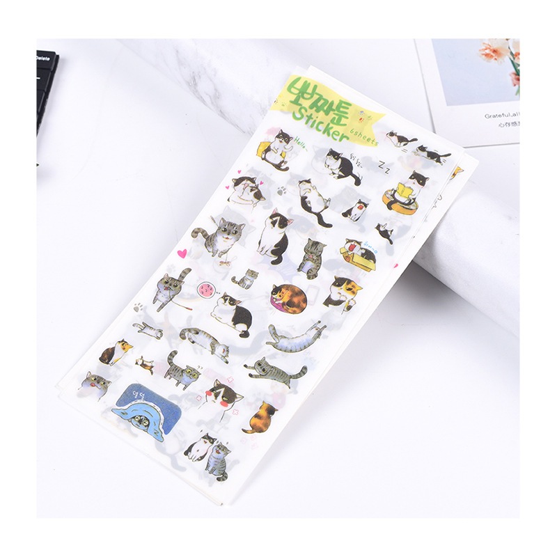 

Set Stiker Kecil Motif Kucing Lucu (Isi 6)
