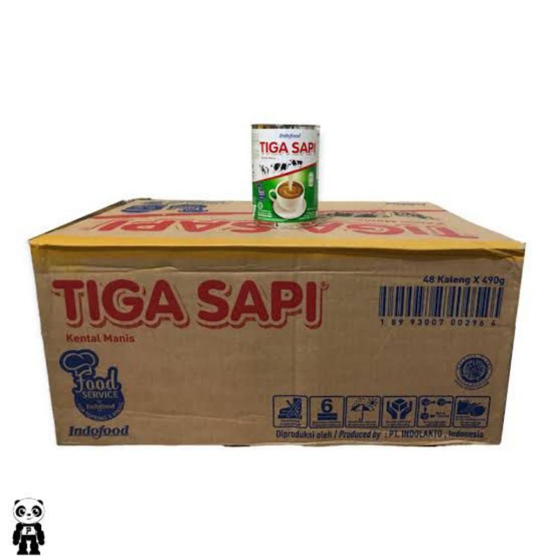 

Tiga sapi susu kental manis 490g isi 48 kaleng Dus / Tiga Sapi SKM 490g Dus / Susu 3 Sapi 490g isi 48 Dus