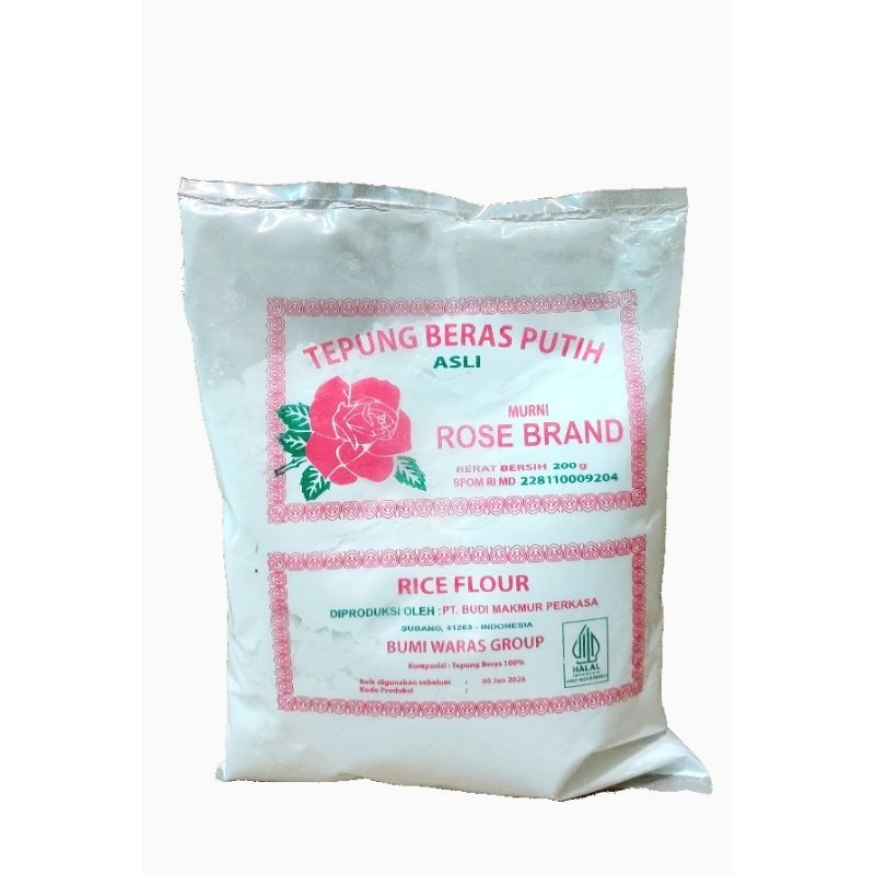 

ROSE BRAND TEPUNG BERAS PUTIH 200 GRAM