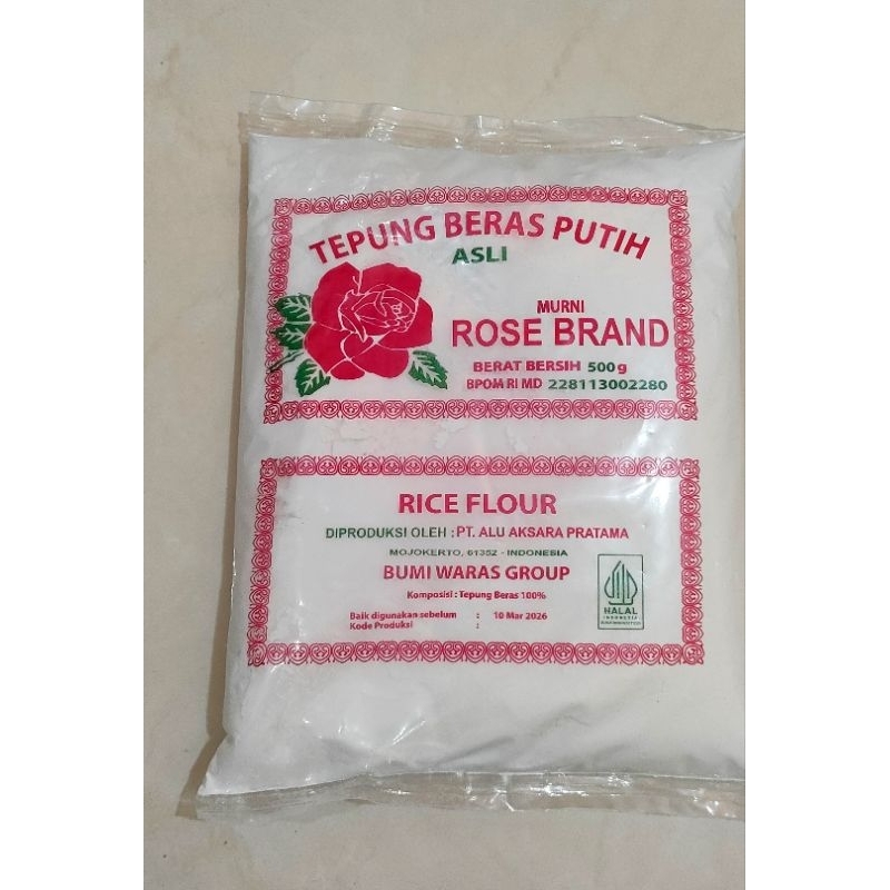 

ROSE BRAND TEPUNG BERAS PUTIH 500 GRAM