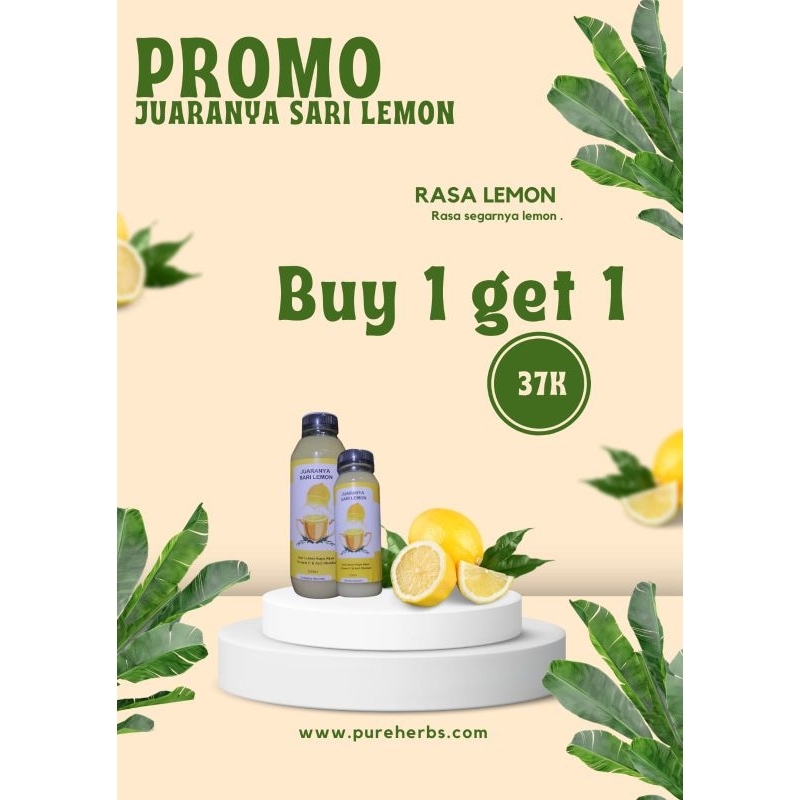 

Sari Lemon Juaranya Promo buy1 500ml get1 250ml
