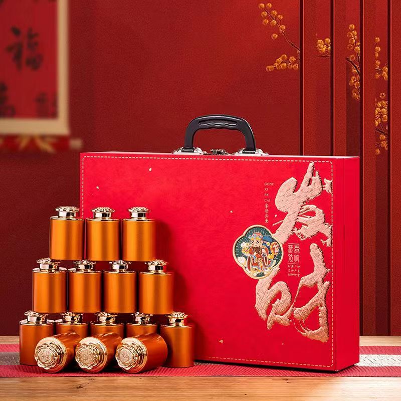 

Teh Da Hong Pao Gift Packing Gong Xi Fa Chai/大红袍恭喜发财礼盒装