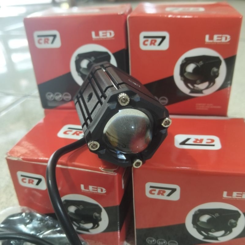 LAMPU TEMBAK CR7 MINI ,LAMPU TAMBAHAN MOBIL MOTOR.