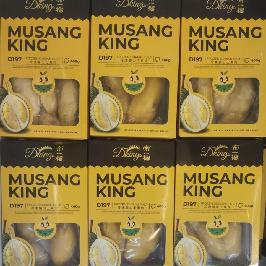 

Durian Musangking Frozen D197 Berat 400 Grm