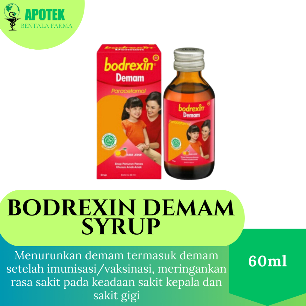 Bodrexin Demam Syrup 60ml