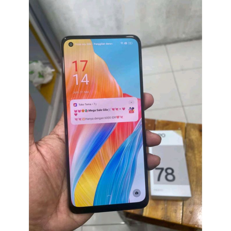 LCD Touchscreen Ori Copotan Oppo A78 4G