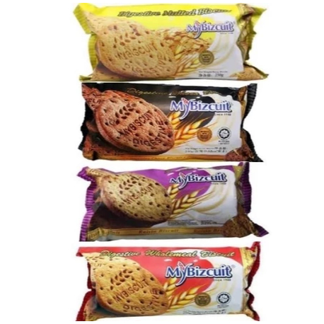 

bGF Mybizcuit Biskuit Gandum 250gr 4 Rasa Sehat
