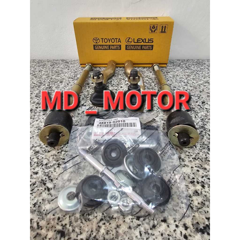 TIE ROD END + RACK END DAN LINK STABIL VIOS GEN1 6PCS
