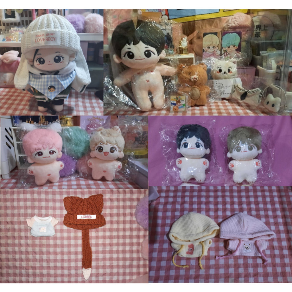 Official Doll 10 20 CM Renjun Jeno 7Dreamie Zoo Renmyang Sailor Moomin Bag Set Bunbunren Brown Black
