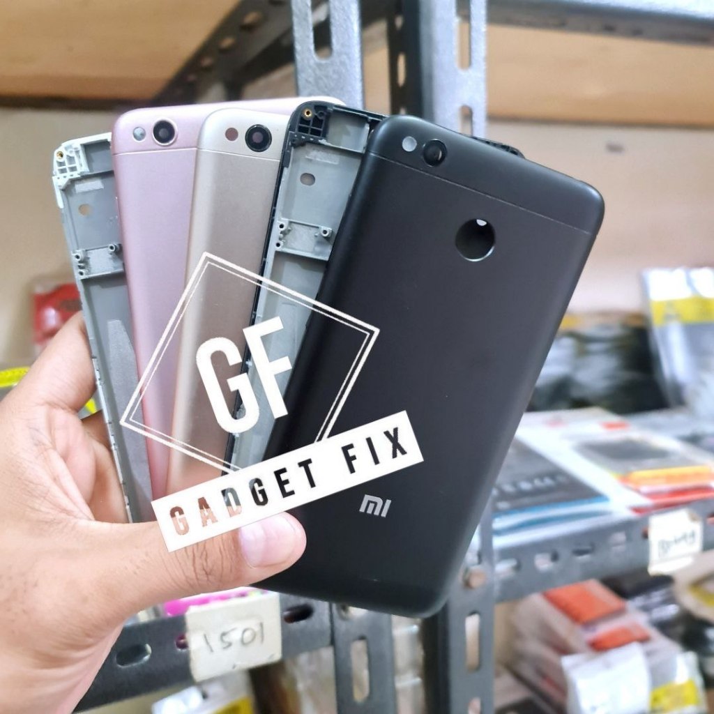 Casing Housing Fullset HP Xiaomi Redmi 4X Backdoor + Frame LCD Bekdor Kesing Full Set