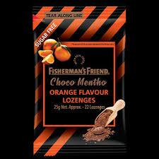 

Permen / Candy Fisherman's Friend Choco Mentho Salted Caramel Lozenges dan Orange Lozenges isi 25 Gram