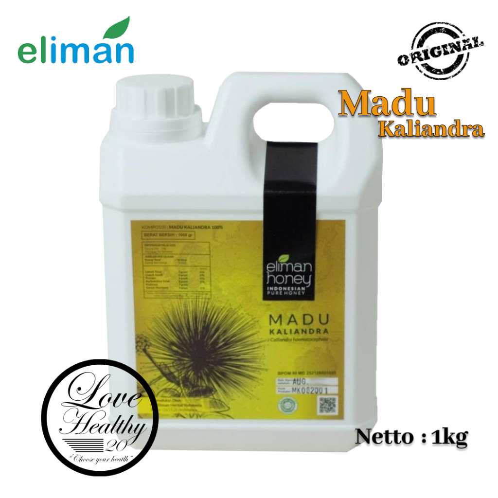 

ELIMAN MADU KALIANDRA ASAM LAMBUNG ASLI 100% ORIGINAL