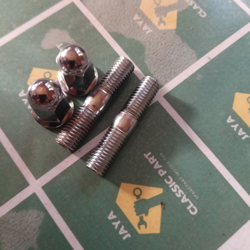 BAUT TANAM SET MUR TOPI PANJANG M7 BAUT K11 KNALPOT BEAT MEGAPRO NEW TIGER