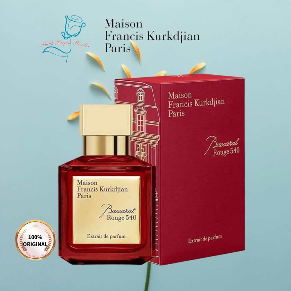 [100% Original]Parfum Maison Francis Kurkdjian Baccarat Rouge 540 -70 ML /women and men EDT / Wangi 