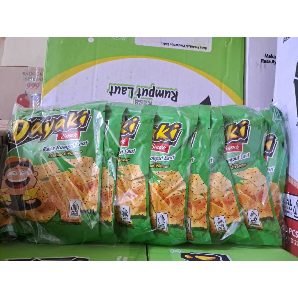 DAYAKI SNACK 18G ISI 10PCS