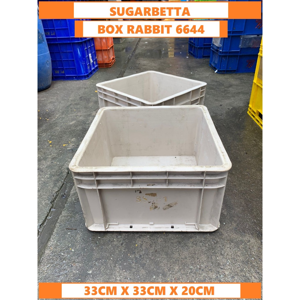 Bak Plastik Pasir Kucing Keranjang Roti Rapat Box Susun Plastik Box Magot Bak Magot Box Food Grade B