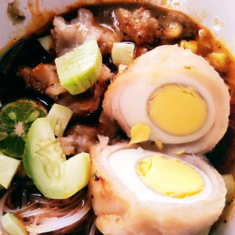 

tekwan isi telor ayam