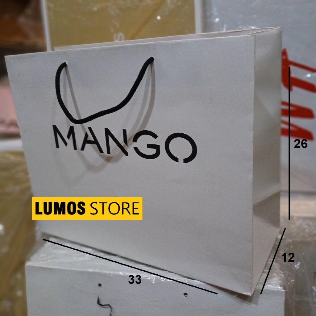 

Paper bag Mango premium landscape 2 sisi