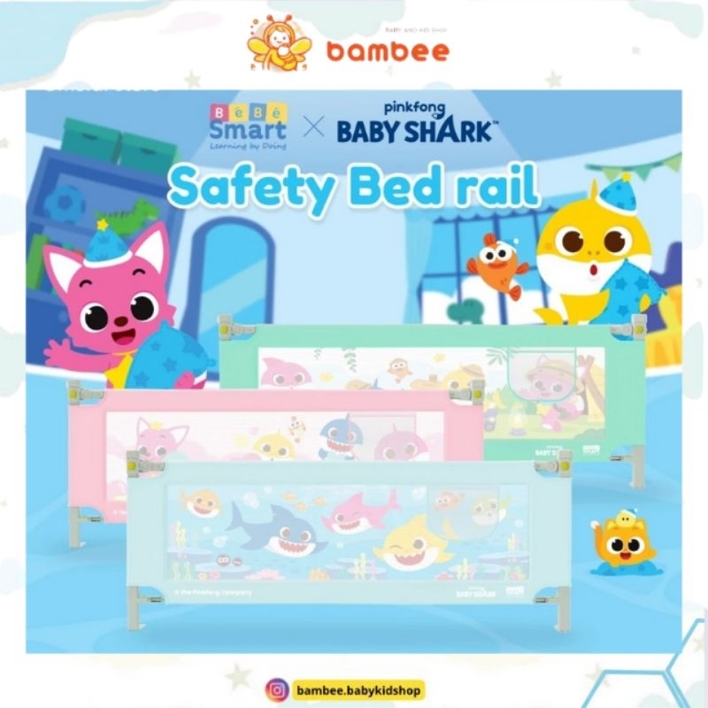 Bebe Smart Safety Bed Rail / Pagar Kasur Pengaman Bayi / Pembatas Kasur Pagar Bayi