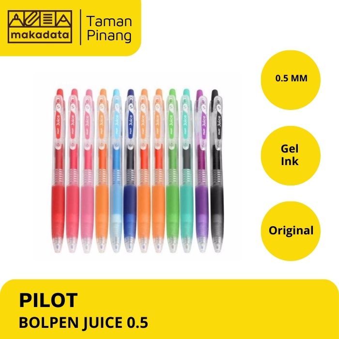 

BALLPOINT / BOLPEN / PULPEN PILOT 0.5 JUICE (1 PCS) MURAH