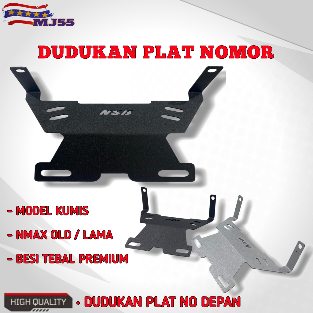 BREKET DUDUKAN PLAT NOMOR NMAX MODEL KUMIS BREKET PLAT NO NMAX OLD 2015 2016 2017 2018 2019