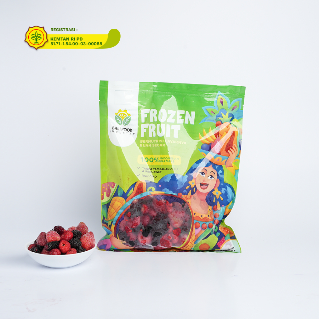 

Mixberry Beku / Mixberries Frozen (Strawberry, Raspberry, Murbei) Buah Beku by Bali Food Industry