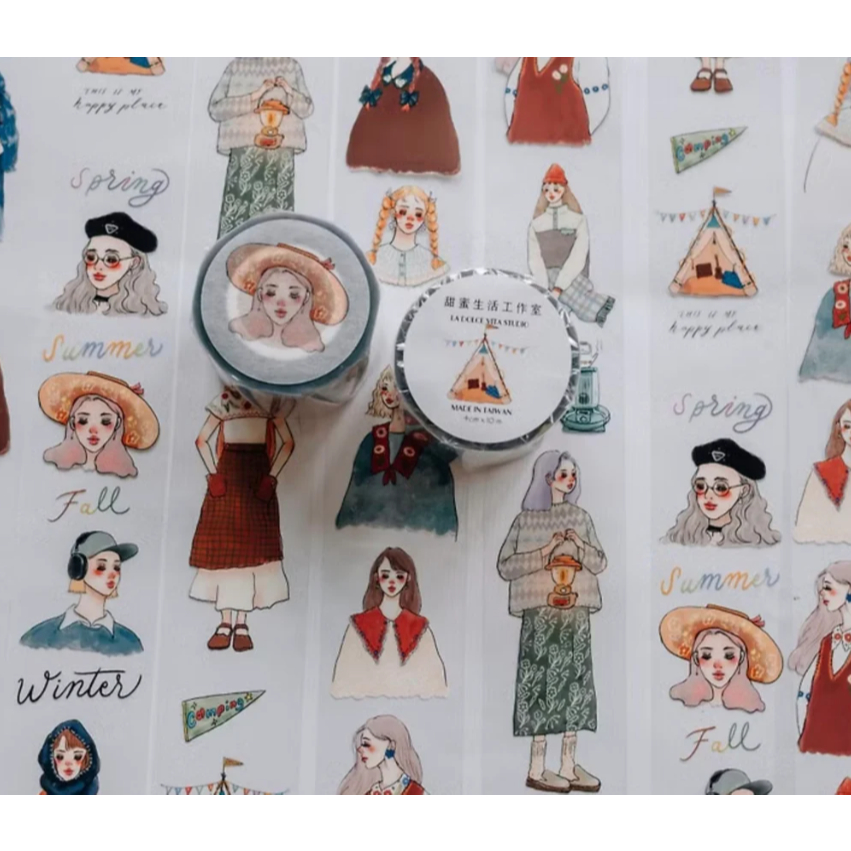 

La Dolce Vita Camping Life PET Tape