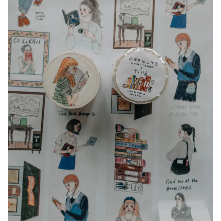 

La Dolce Vita Paper Tape - Life in a bookstore
