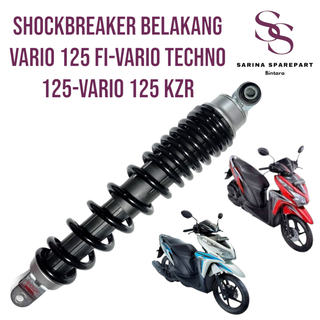 Shockbreaker Belakang Vario 125 FI Old Vario Techno 125 Shock Belakang Honda Vario 125 Old KZR