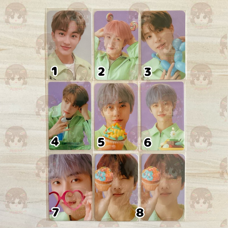 PHOTOCARD MARK RENJUN JENO JAEMIN JISUNG SEASONS GREETING 2021 SELCA KONSEP PHOTOPACK SG21 CONCEPT P