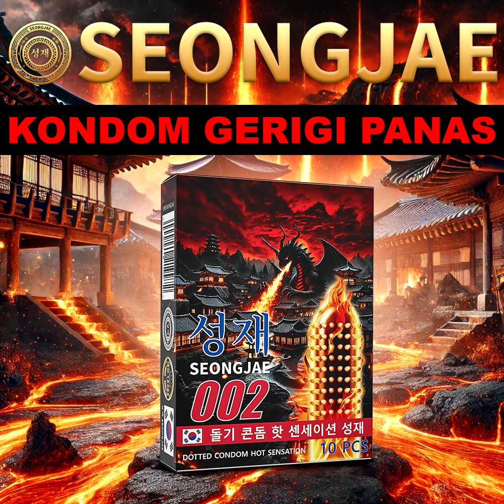Kondom Pria 001 Lubricant Premium - Kondom Tahan Lama untuk Pria  Berduri Bersisik dan Bergerigi