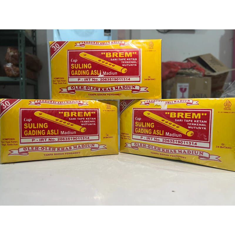 

BREM SULING BESAR / oleh-oleh khas madium