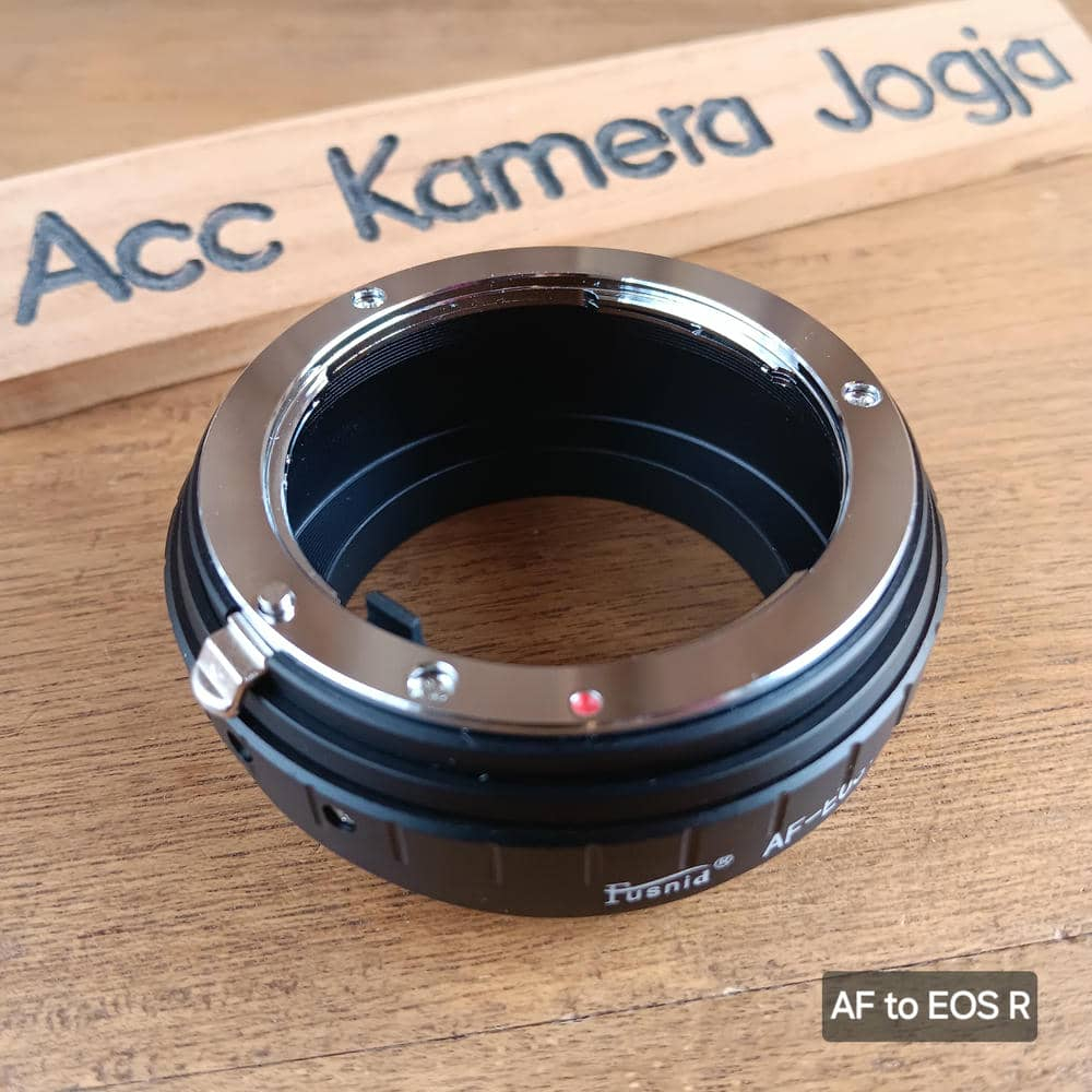 Fusnid Lens Adapter Lensa Sony Minolta A Mount AF to EOS R Mirrorless Canon Mount