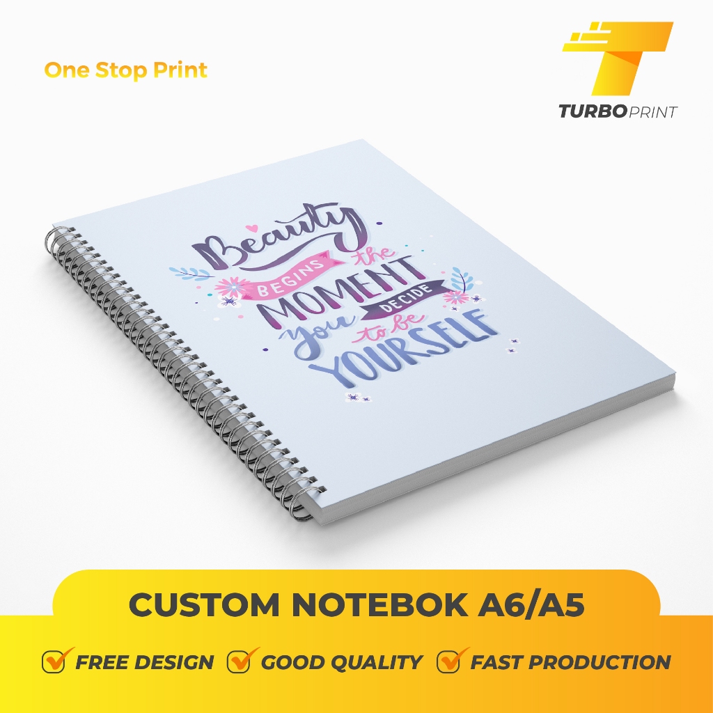 

Custom Notebook Block Note / Buku Catatan Ukuran A5 / A6 ISI 50 LBR ( 100 HALAMAN ) BAHAN HVS BERKUALITAS MURAH / SAKU BOOK
