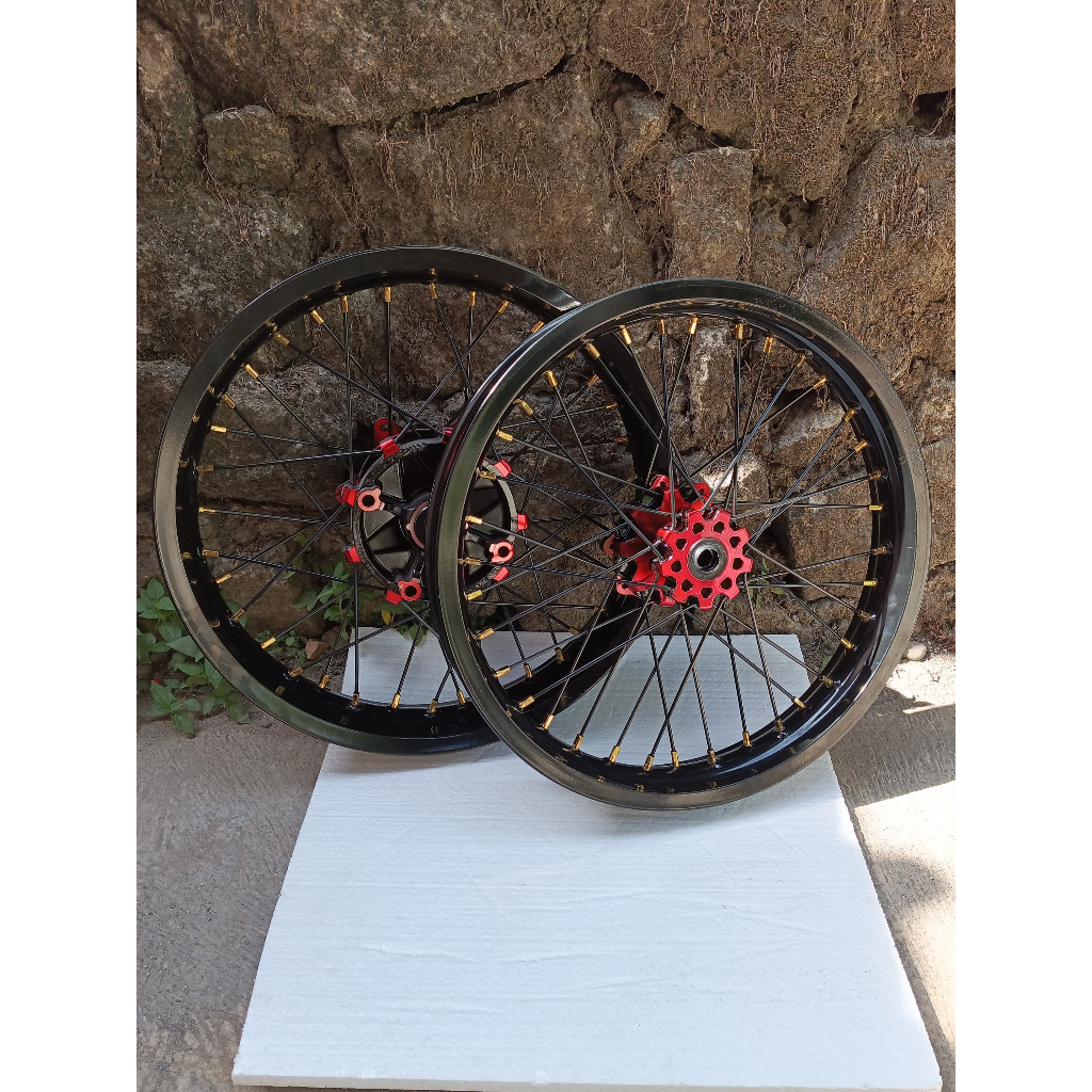 Velg CRF Semi Cacing Ring 17 Ukur 215/250 Murah Tanpa Ban