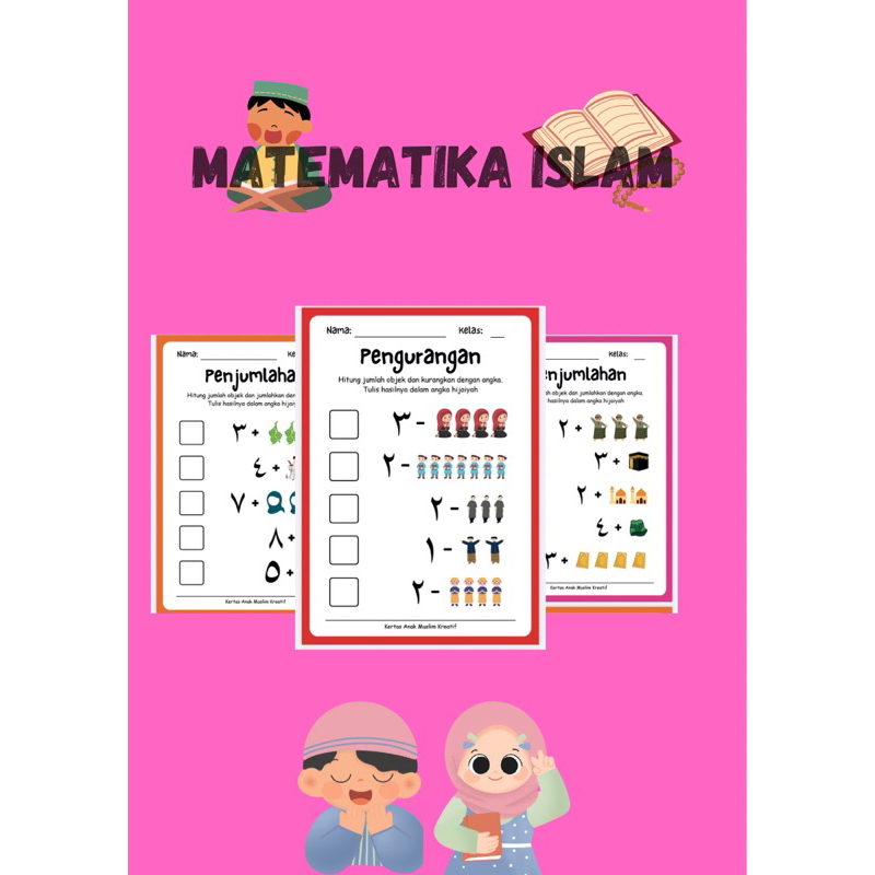 

Printable Matematika 80 Lembar Versi Islam