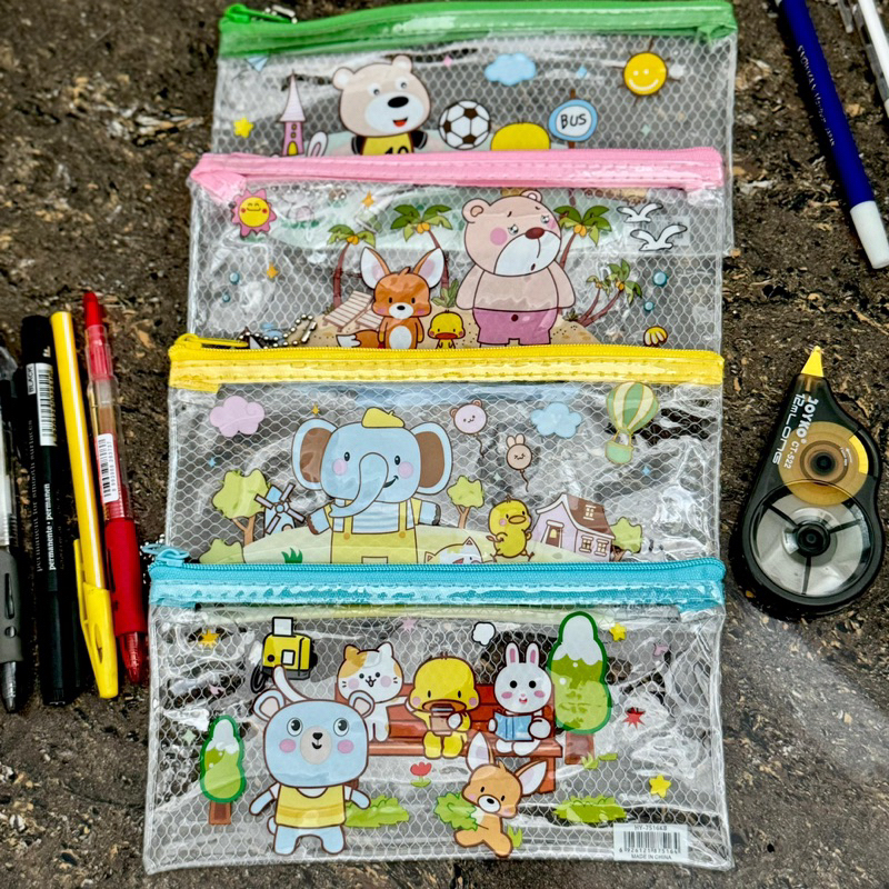 

Tempat Pensil Mika Jaring | Tempat Pensil Anak | Dompet Pouch Serbaguna | COD SEMARANG