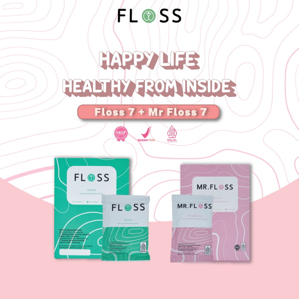 

Paket Lengkap Floss 7's + Mr.Floss 7's