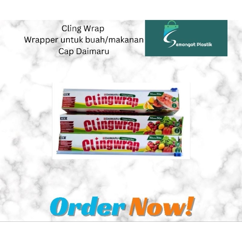 Plastik Pembungkus Buah Cling Wrap Cap Daimaru