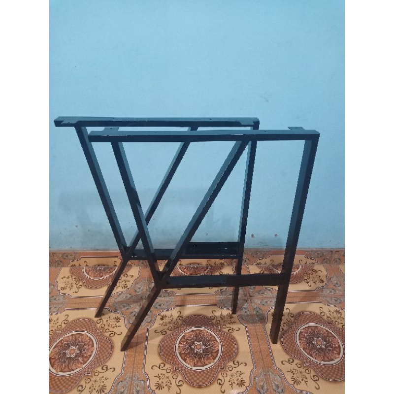 Rangka meja besi hollow/rangka besi murah