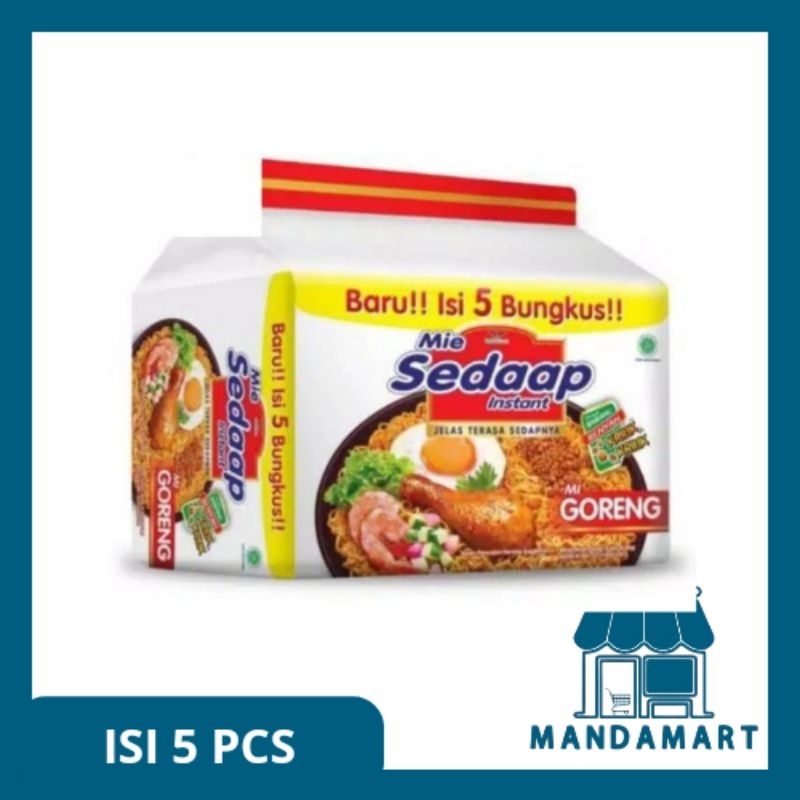

Mie Sedaap Goreng Isi 5 Pcs - Mandamart