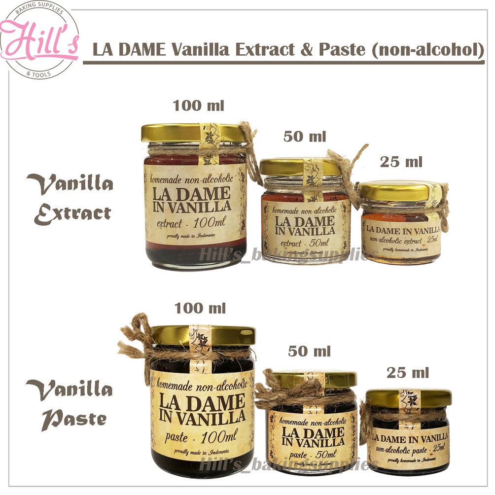 

Diskon Spesial VANILLA EXTRACT LA DAME VANILLA PASTE VANILLA BEAN NON LADAME in VANILA EKSTRAK PASTA PERISA HALAL